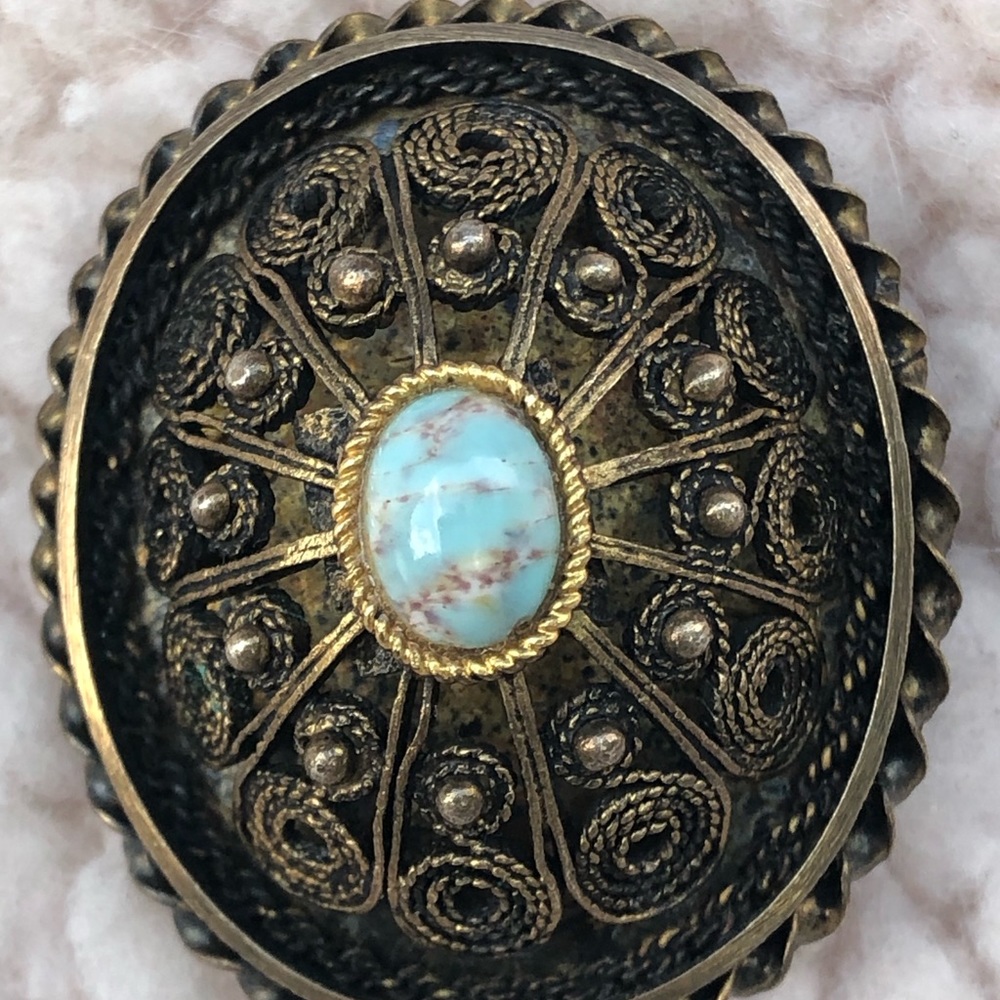 Vintage made in Israel brooch/pendant